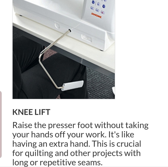 Janome Memory craft 6600 computerized sew machine - Picture 7 of 8